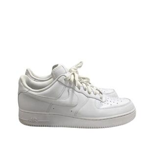 Nike All White Air Force 1 Sneakers Size 12